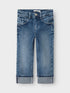 NAME IT G NMFROSE straight fold jeans 4224-AZ - med. blue - 98