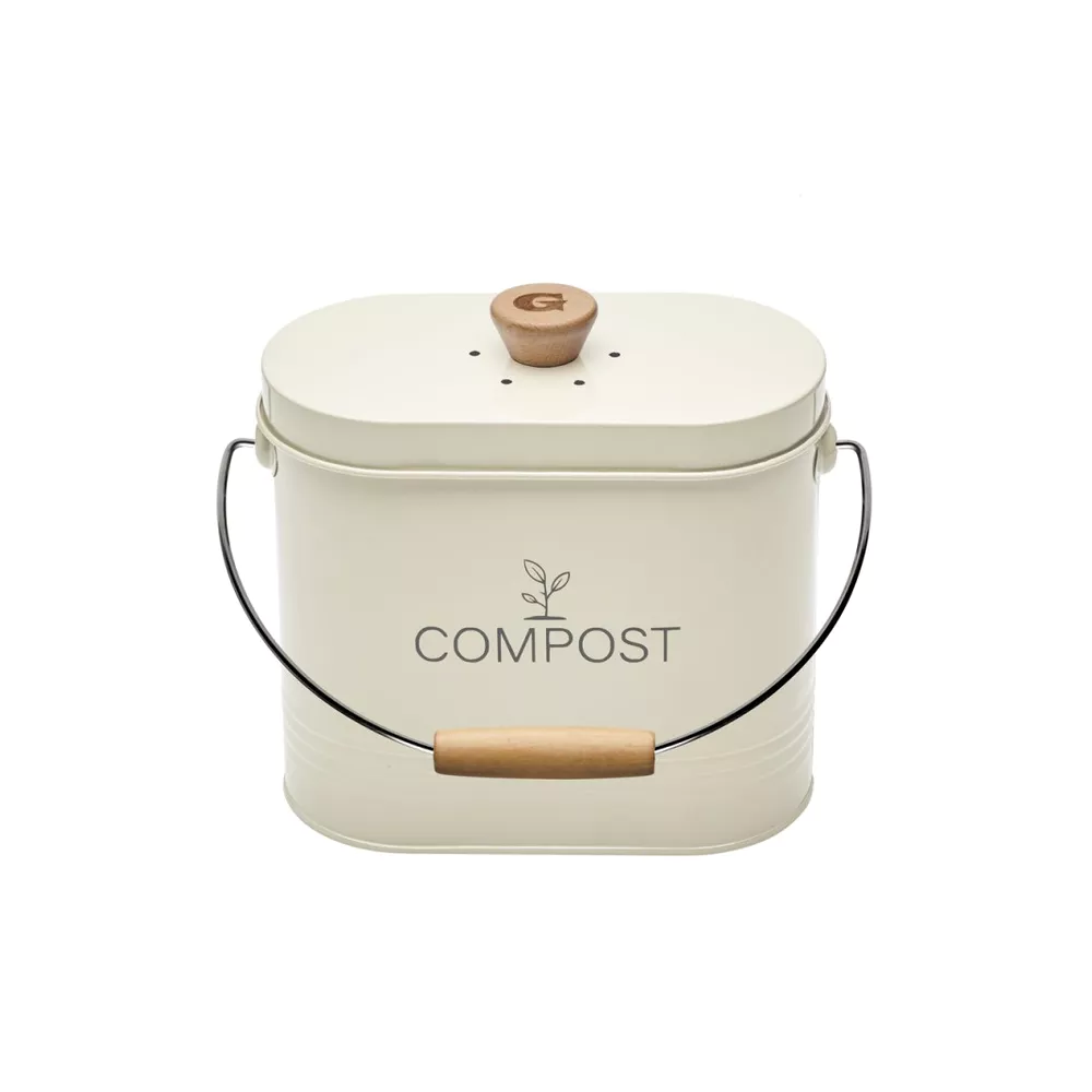 GUILLOUARD Compost keuken afvalemmer 3L - beige
