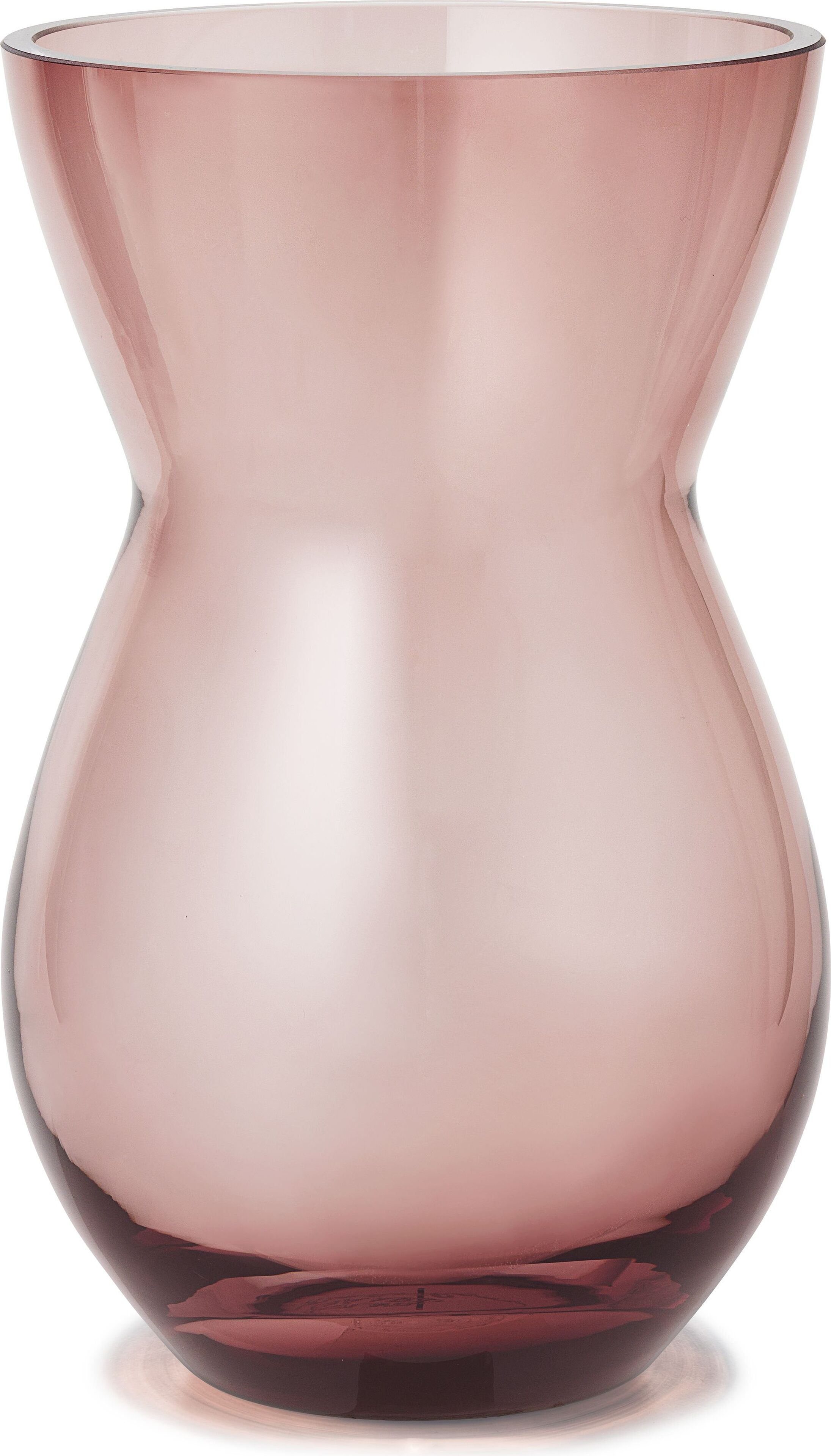 Calabas Vaas H21cm - burgundy