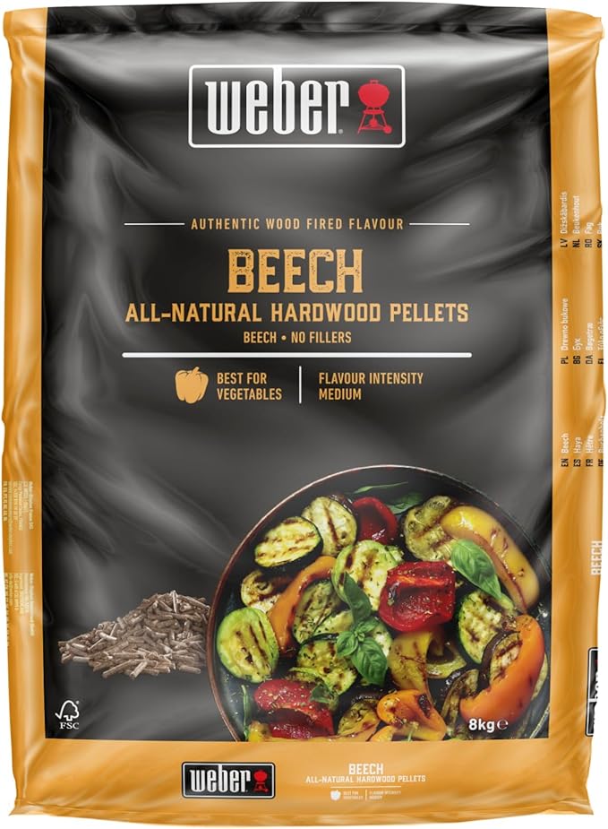 WEBER Hardhoutpellets - Beukenhout