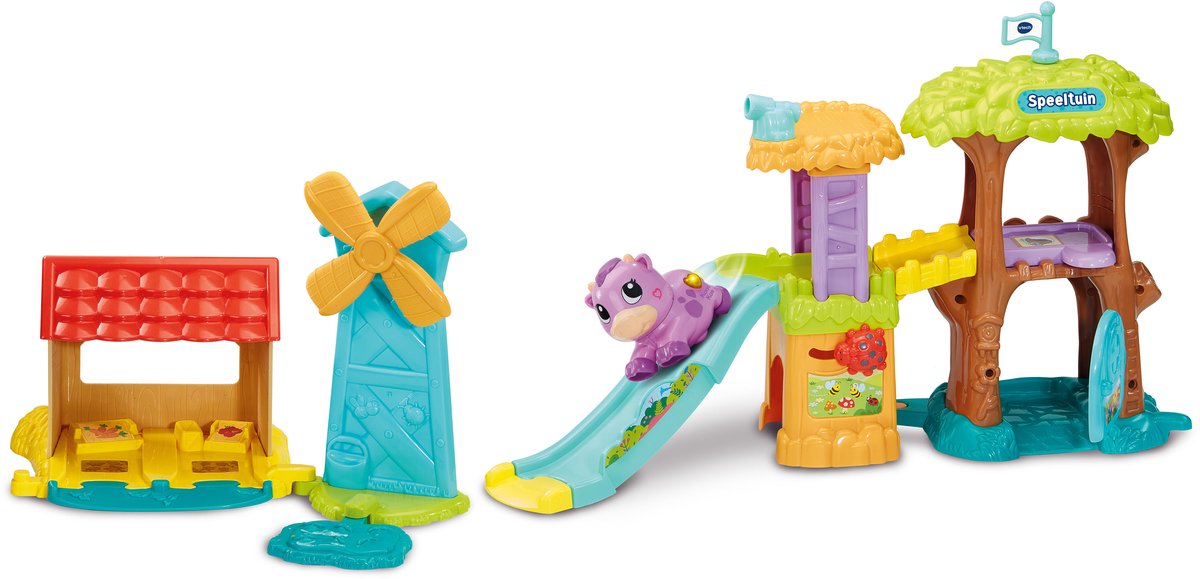 VTECH Rol & Dol Dieren - Speeltuin + Kaat Koe