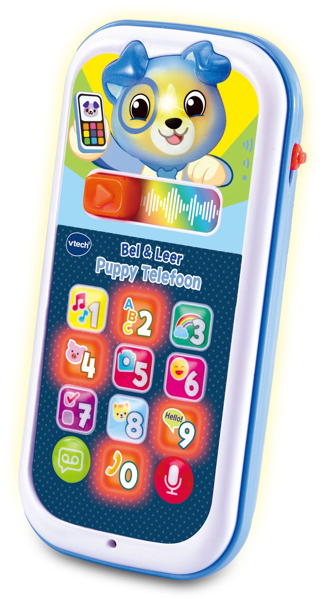 VTECH Baby - Bel & Leer Puppytelefoon