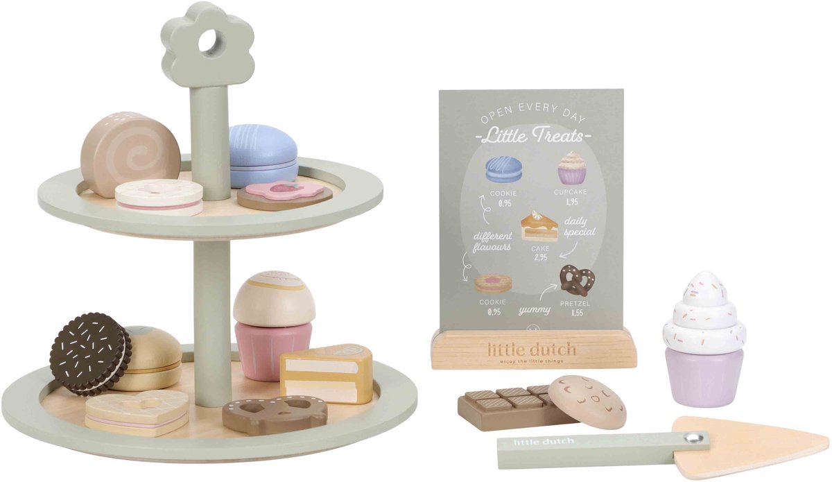 LITTLE DUTCH Etagère m/gebak
