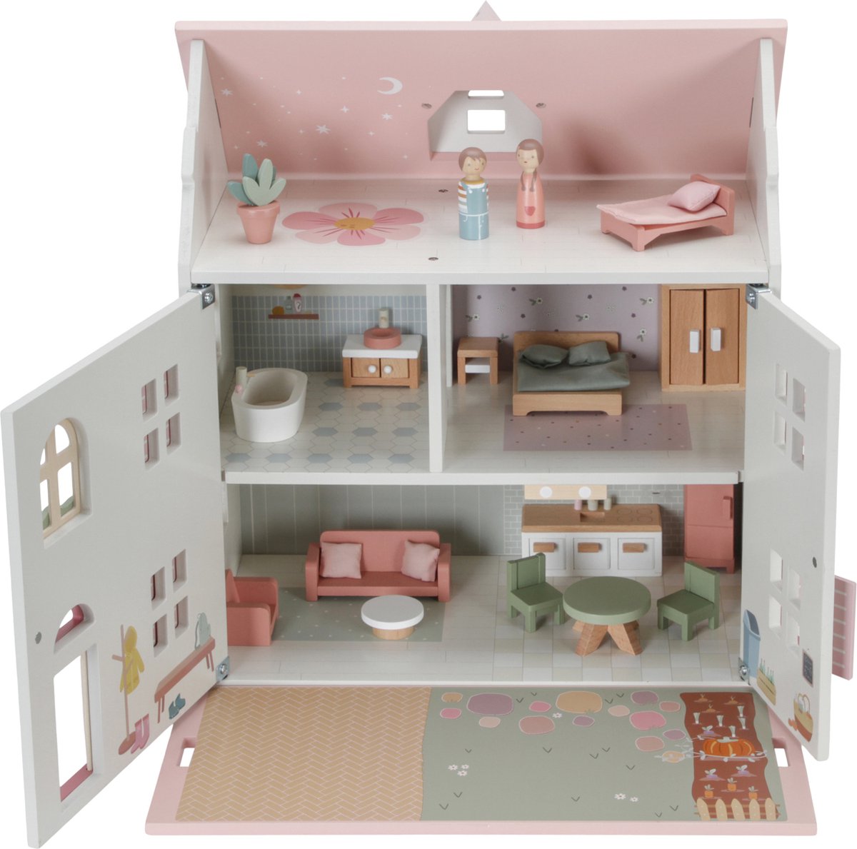 LITTLE DUTCH Houten poppenhuis