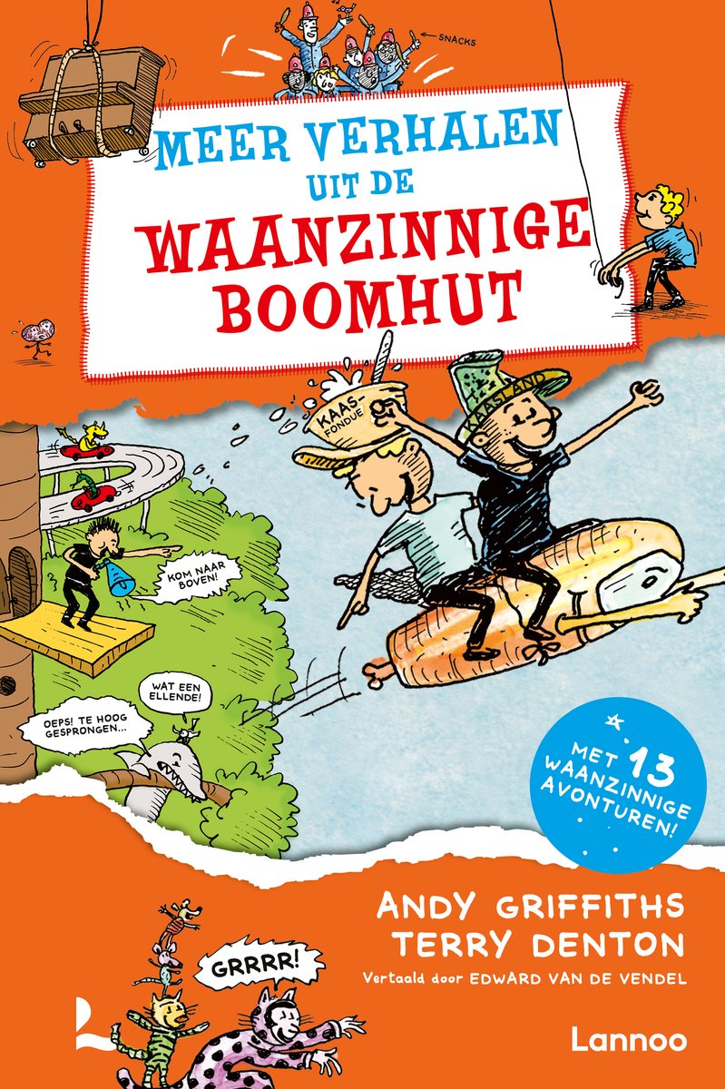 Meer verhalen uit de waanzinnige boomhut - Andy Griffiths