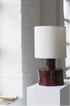 Marie Michielssen Catherine Tafellamp - rood/beige