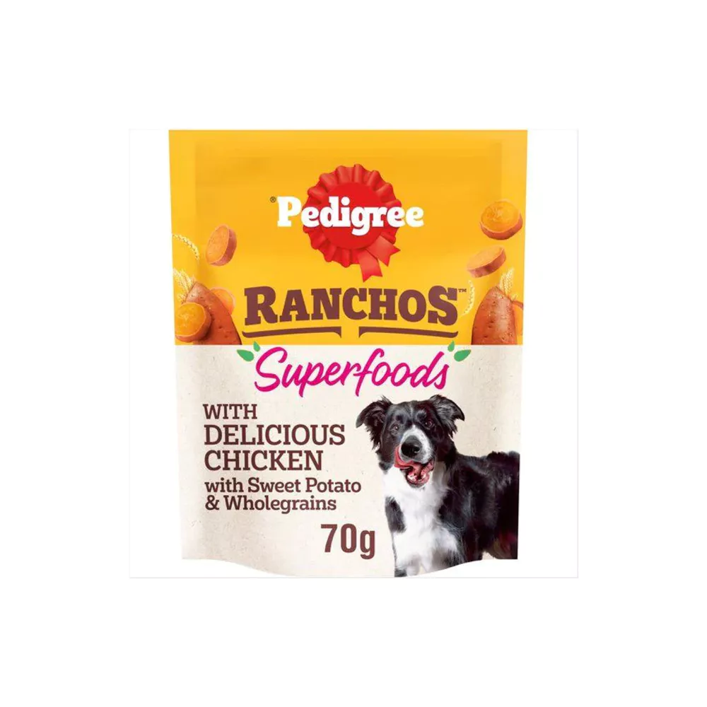 PEDIGREE Ranchos Superfoods met kip - 70gr