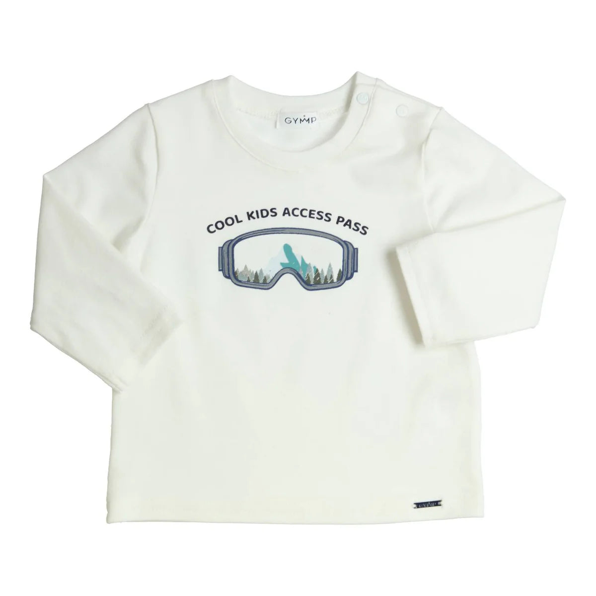 GYMP B Longsleeve Aerodoux Cool Kids Access Pass - Off White- 56