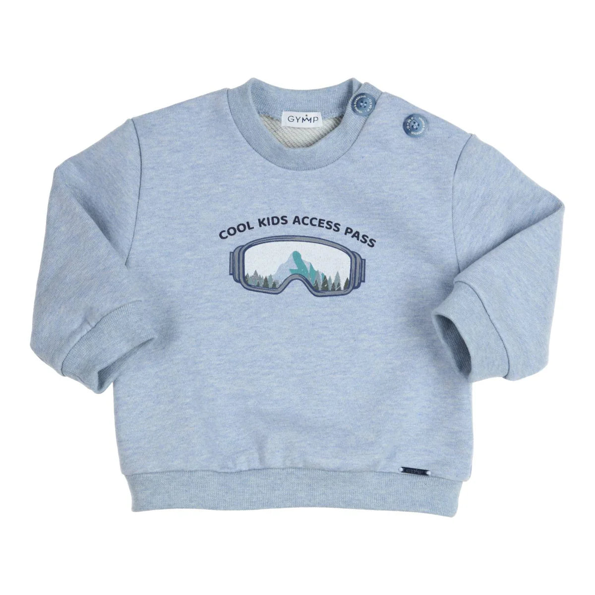GYMP B Sweater Hibbo Cool Kids Access Pass- Light Blue- 68