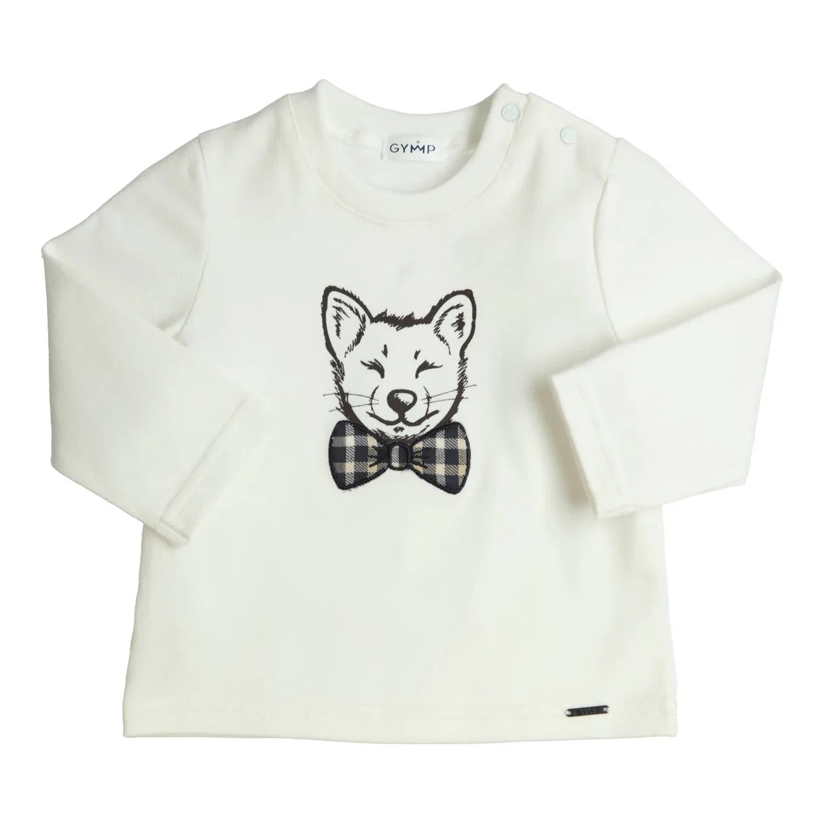 GYMP B Longsleeve Aerodoux Fox Black- Off White / Black- 62
