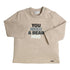 GYMP B Longsleeve Aerochine You Need A Bear Hug- Beige / Grey- 62