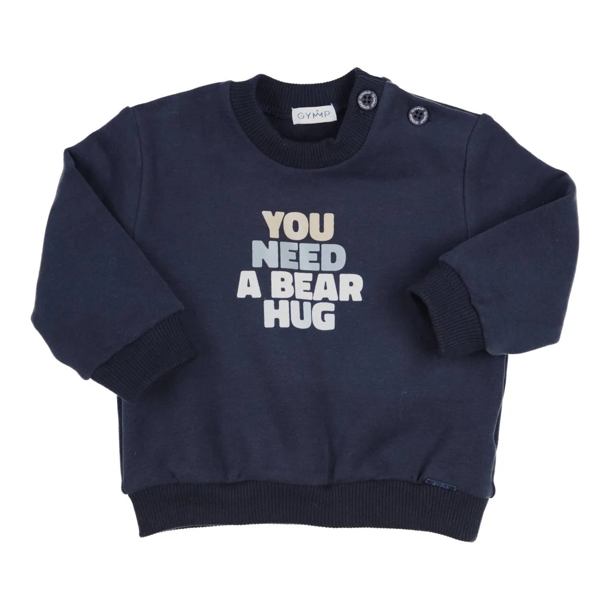 GYMP B Sweater Carbondoux You Need A Bear Hug- Navy- 56