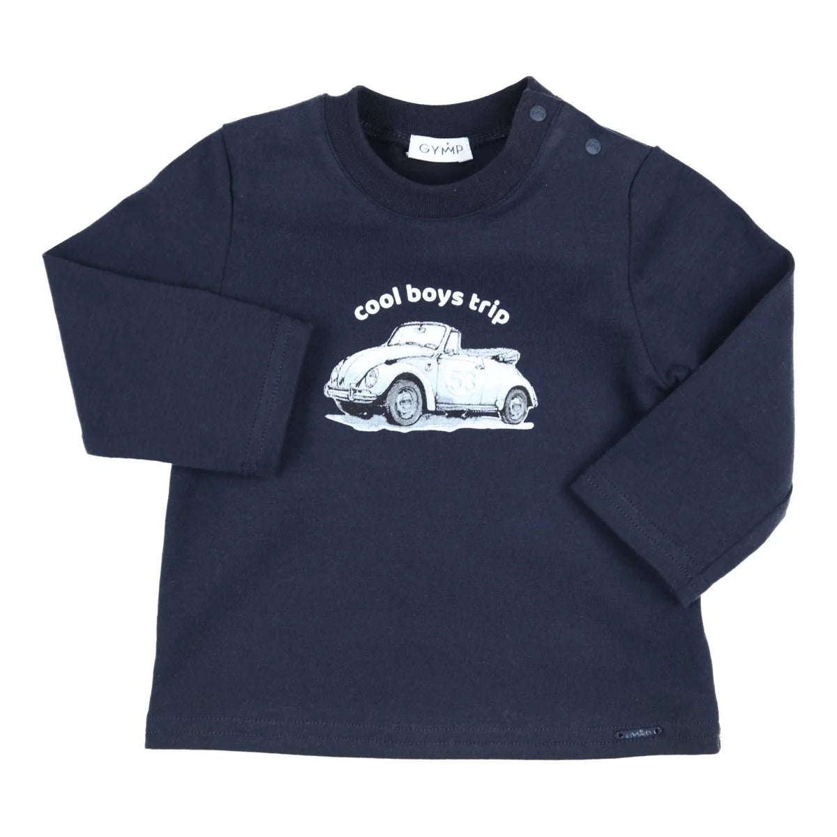 GYMP B Longsleeve Aerodoux Cool Boys Trip - Navy - 74