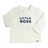 GYMP B Longsleeve Aerodoux Little Boss- Off White- 74