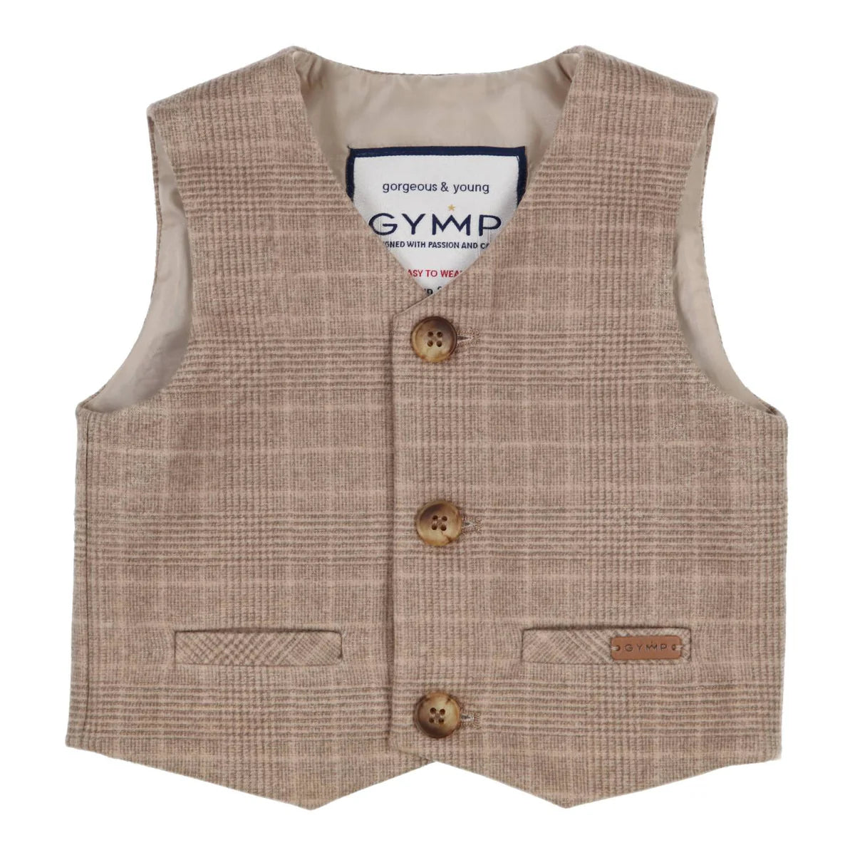 GYMP B Gilet Goris- Beige- 74