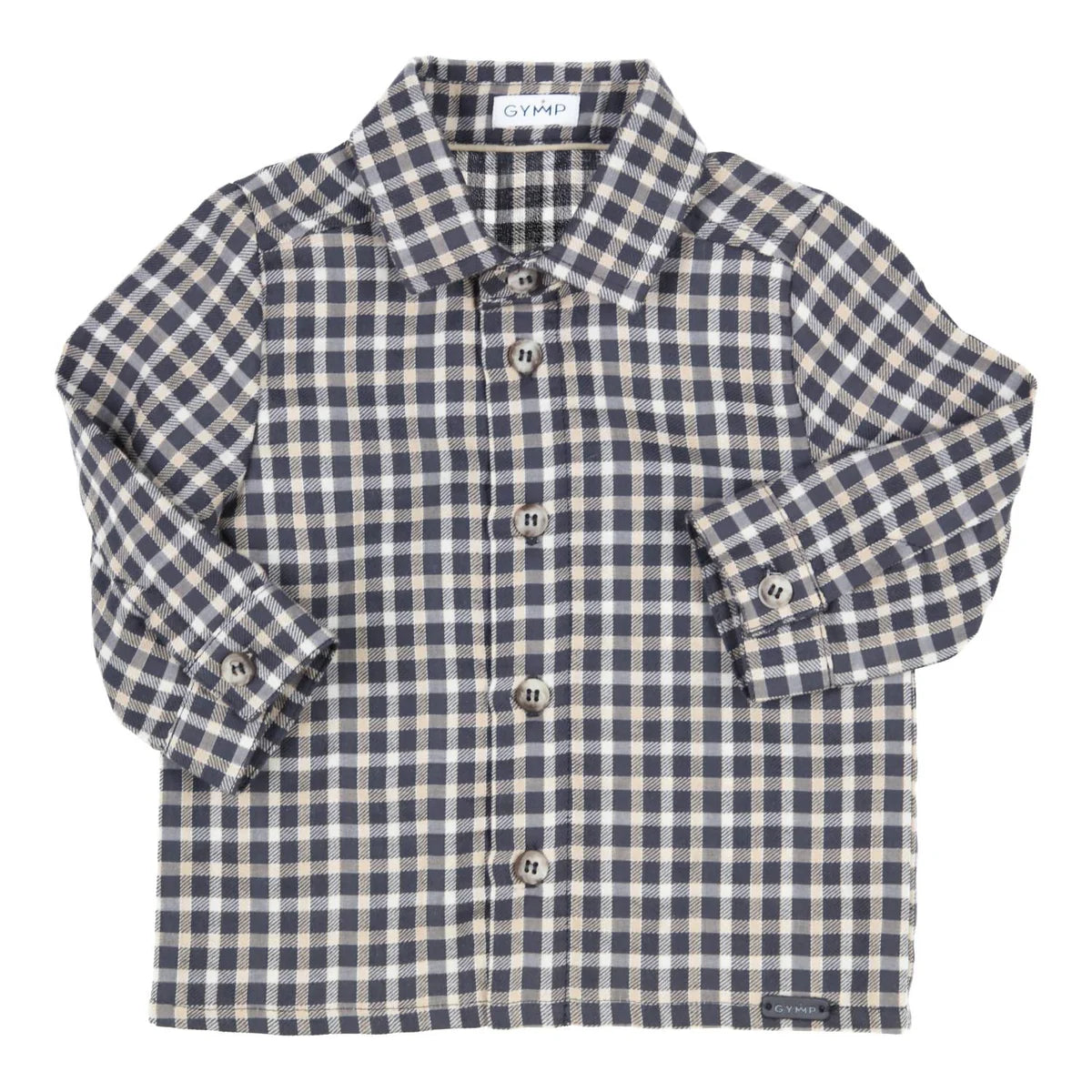 GYMP B Shirt Ronald- Black / Beige- 68
