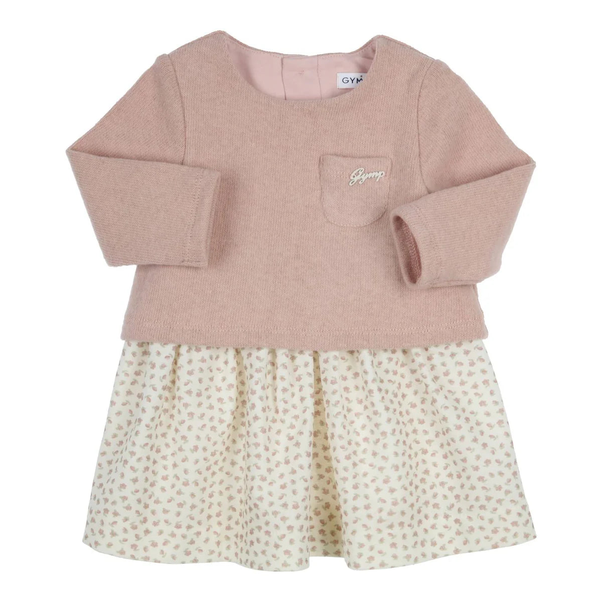 GYMP G  Dress Irena- Off White / Old Rose- 56