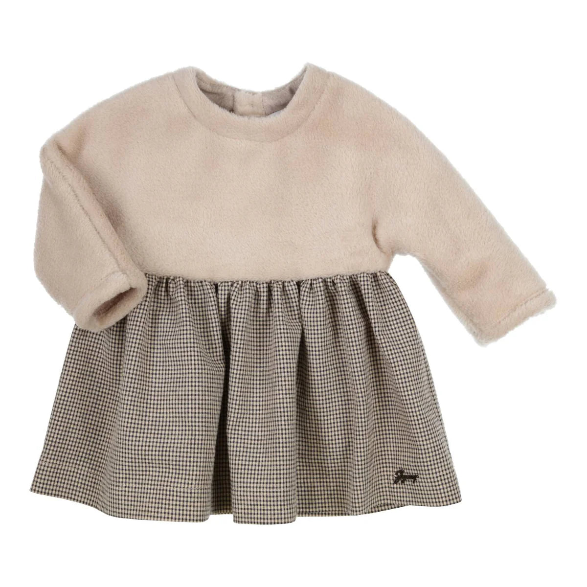 GYMP G  Dress Bess Combi- Beige / Black- 98