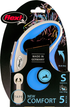 FLEXI New comfort - Hondenriem S - 5m - Blauw