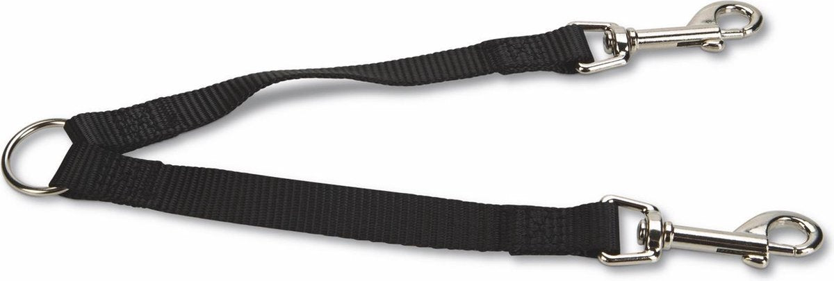 BEEZTEES Koppelstuk Duo - Hondenriem - 25cm
