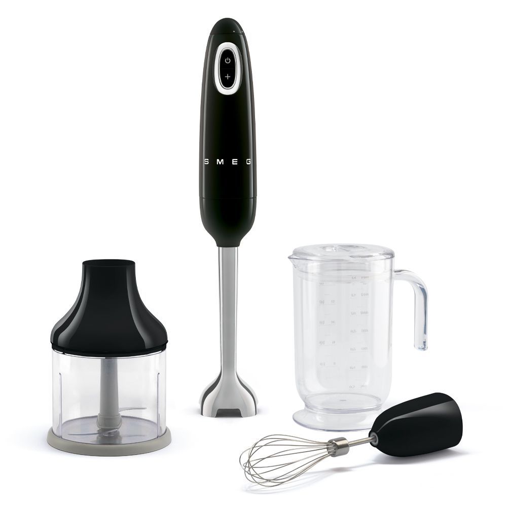 SMEG Handblender met accessoires - zwart
