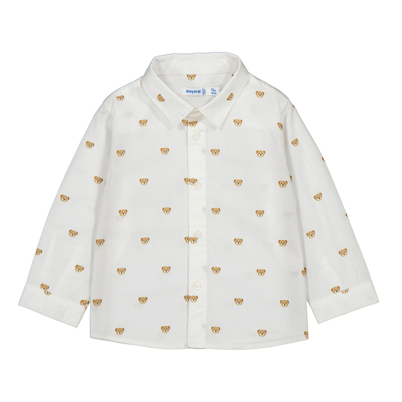 MAYORAL B L/s shirt - bears - 2