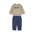 MAYORAL B Corduroy trouser set 2dlg - blue whale -  18M