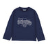 MAYORAL  B L/s t-shirt glow in the dark - blue - 6