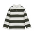 MAYORAL B L/s stripes polo - olive - 4