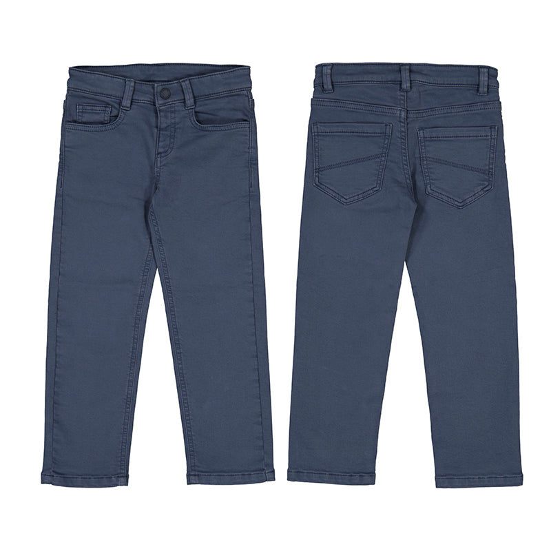 MAYORAL B Soft 5b regulat fit pant - steel - 6