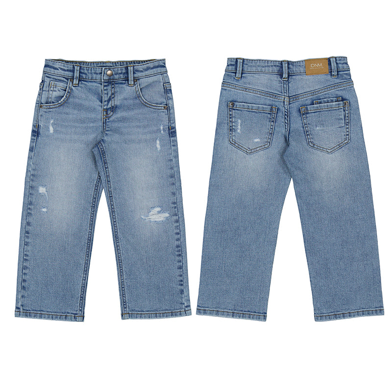 MAYORAL B Wide fit denim pants - medium - 5