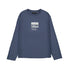 MAYORAL B L/s "iceberg" shirt - steel - 10