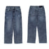 MAYORAL B Wide fit denim pants - dirty blue - 12