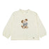 MAYORAL G L/s shirt dress - cream -   9M