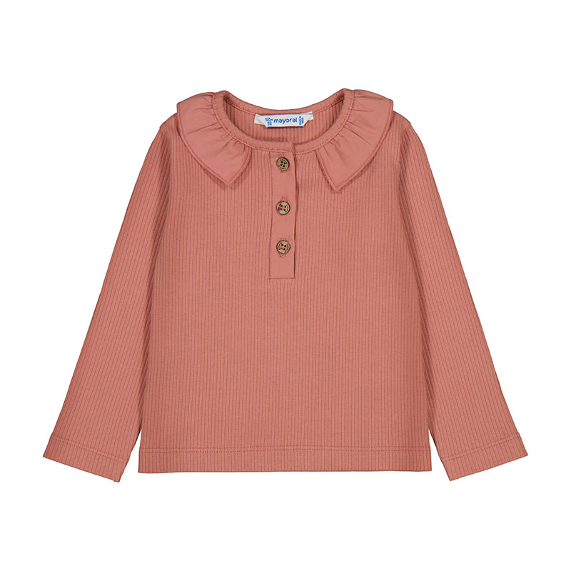 MAYORAL G L/s canale polo - clay -  12M