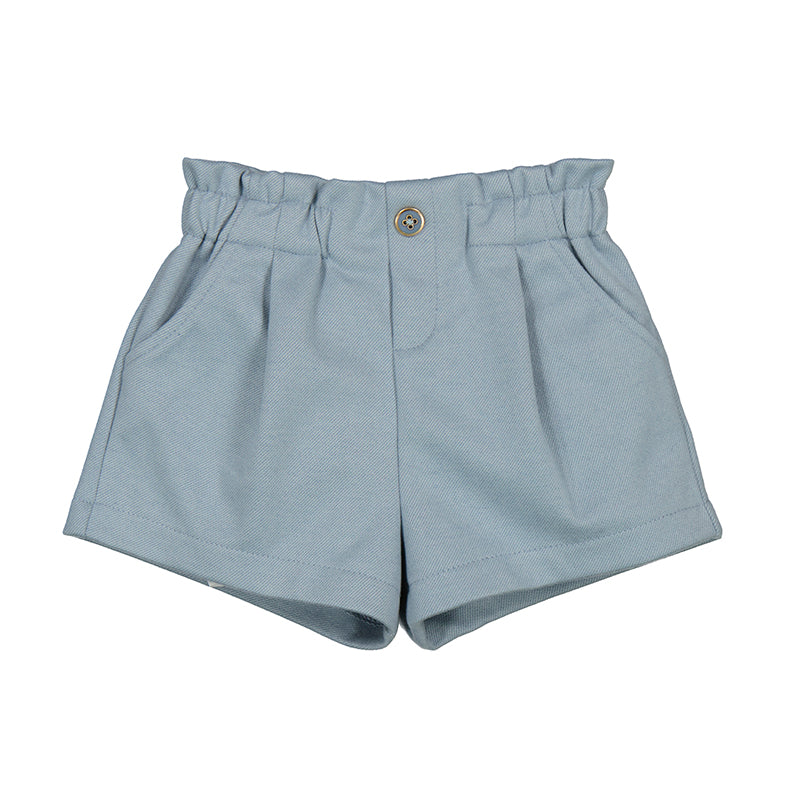 MAYORAL G Twill shorts - blue bell -  12M