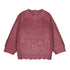 MAYORAL G Flower textured jersey - rose mix - 2