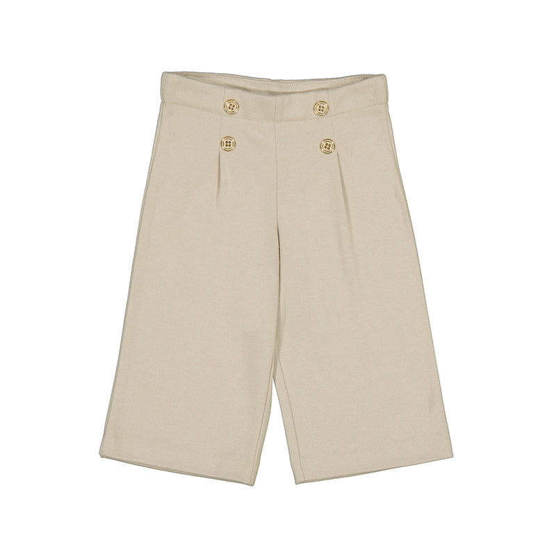 MAYORAL G Twill long pants - stone -  12M