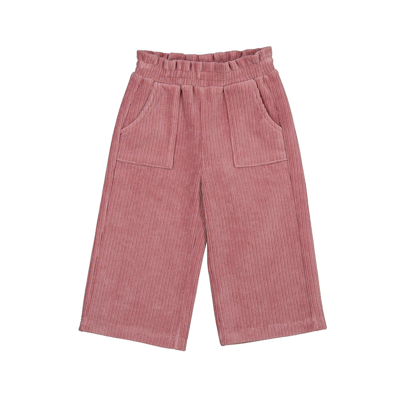 MAYORAL G Corduroy trousers - orchid -  12M