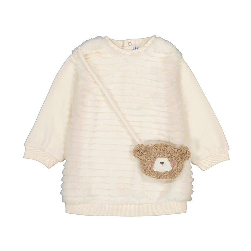 MAYORAL G Dress with bag - macchiato - 3