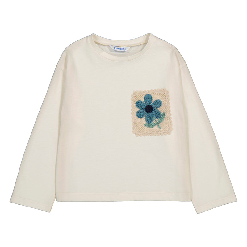 MAYORAL G L/s shirt - macchiato - 8