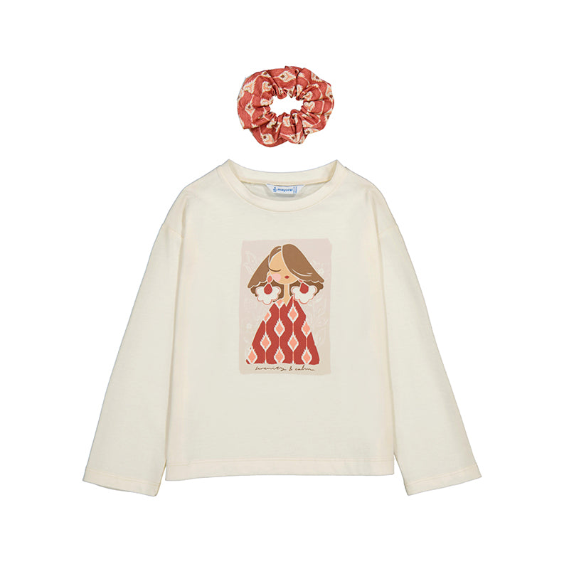 MAYORAL G L/s t-shirt - macchiato - 7