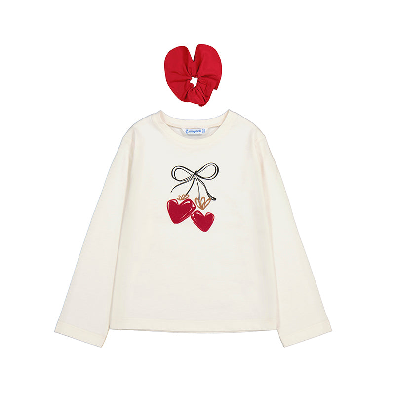 MAYORAL G L/s t-shirt - macchiato - 10