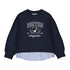 MAYORAL G Faldon pullover - navy - 7