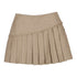 MAYORAL G Pleated knit skort - col. mole - 7