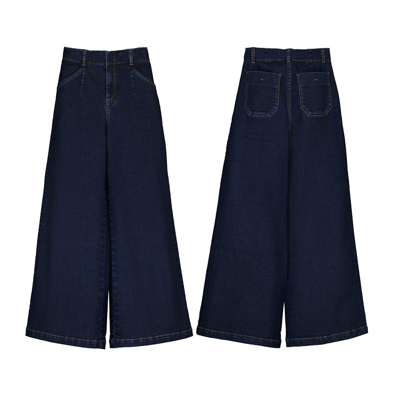 MAYORAL G Relax long dress pant - super dark - 12