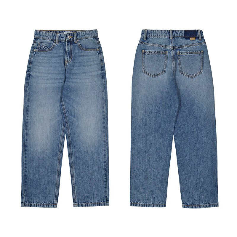 MAYORAL G Relax long denim pants - medium - 14