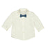 MAYORAL B L/s shirt - natr./ artic -  12M