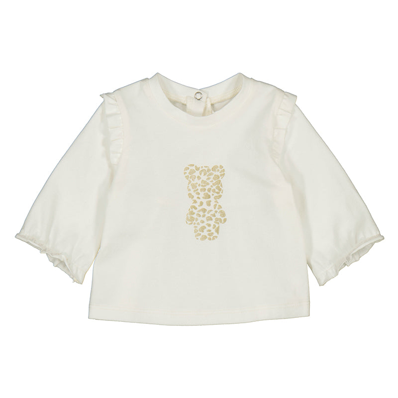 MAYORAL G L/s t-shirt - natural -  12M