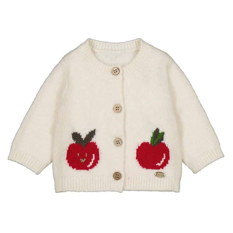 MAYORAL G Knit cardigan - pottery -  2/4